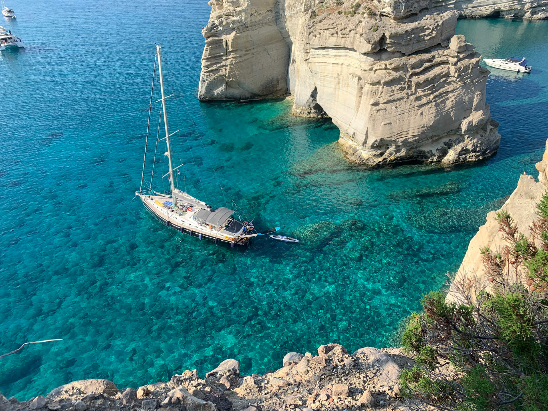 shared yacht charter greece