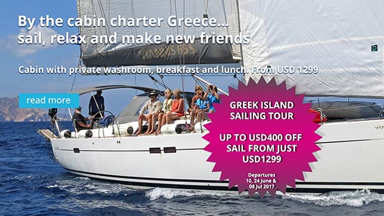 Greek Island Sailing Tour discounts
