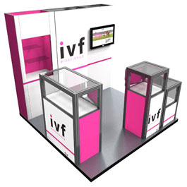 Exhibition cabinets and showcases